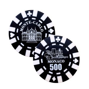 Monaco Black Poker Chip