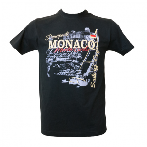 Men T-shirt Monaco Souvenir Sailing Navy