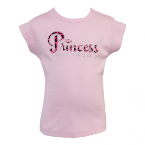 T-Shirt Princess Monaco Leopard Pink Front