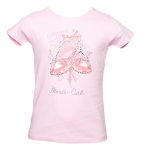 Girl T-Shirt Dance With Me Monaco Pink
