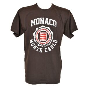 Men T-Shirt Monaco Blazon Brown