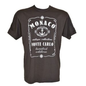 Men T-Shirt Monaco JD Dark Grey