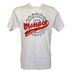Men T-Shirt Monaco Stamp Ash