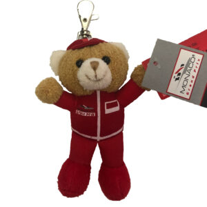 Monaco Grand-Prix Teddy Bear Keychain