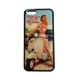 Monaco Pinup Scooter Iphone Cover