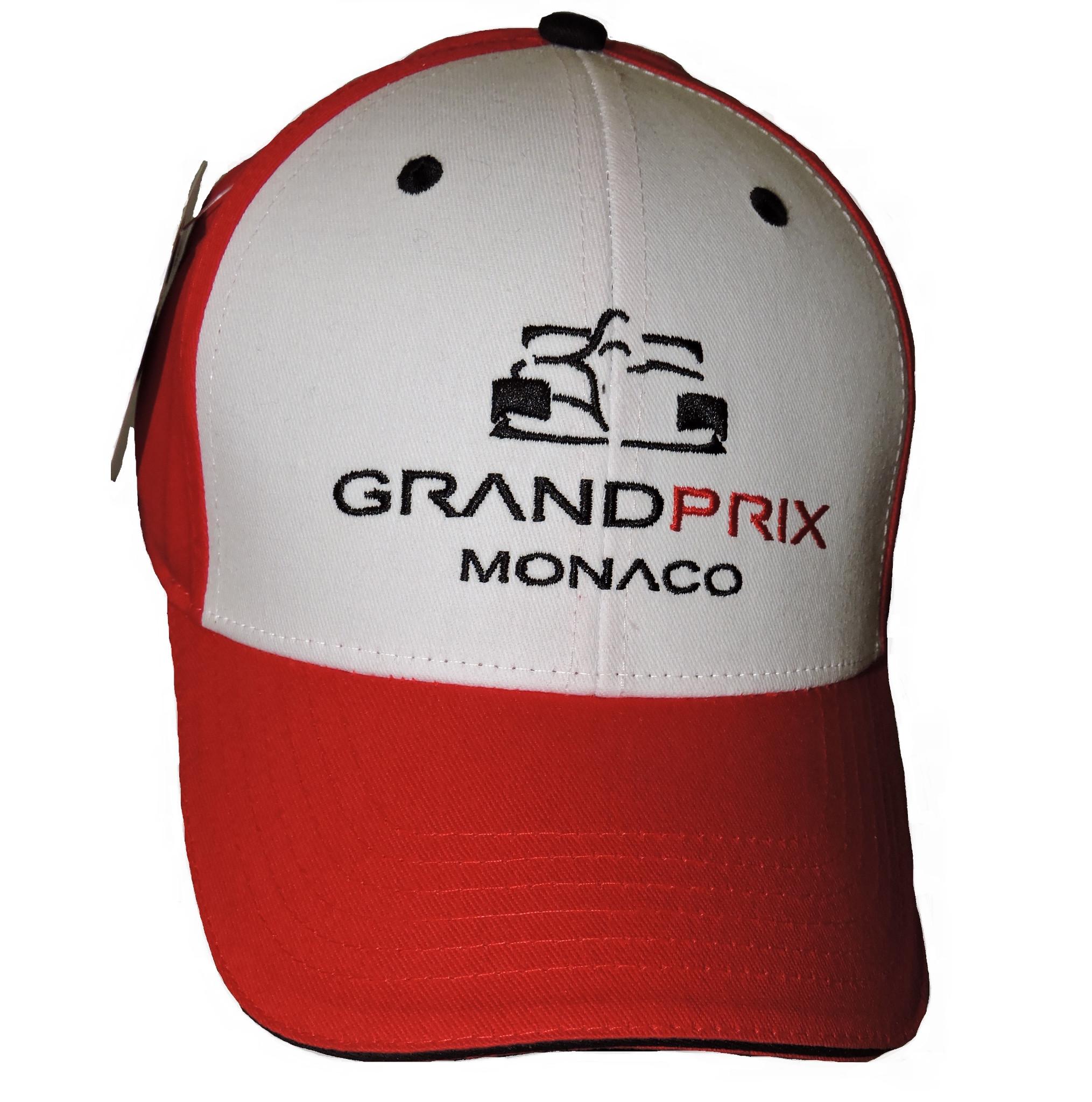 Adult Cap Grand-Prix Chic White And Red