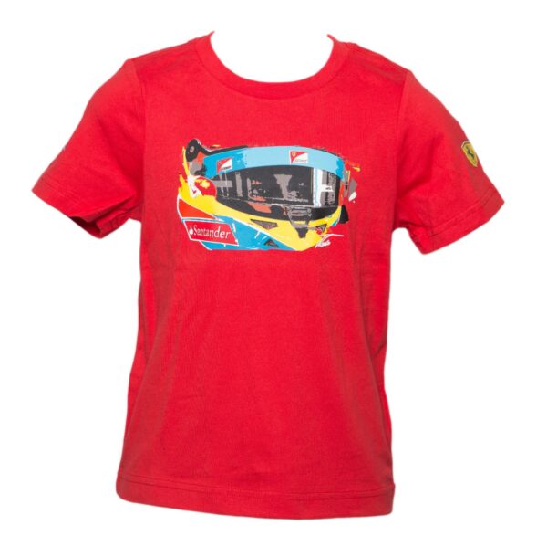Kid Ferrari Alonso T-shirt Red