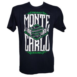 Men T-Shirt Monte-Carlo Harley Style Navy