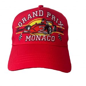 Red kid cap Monaco Grand-prix speed week