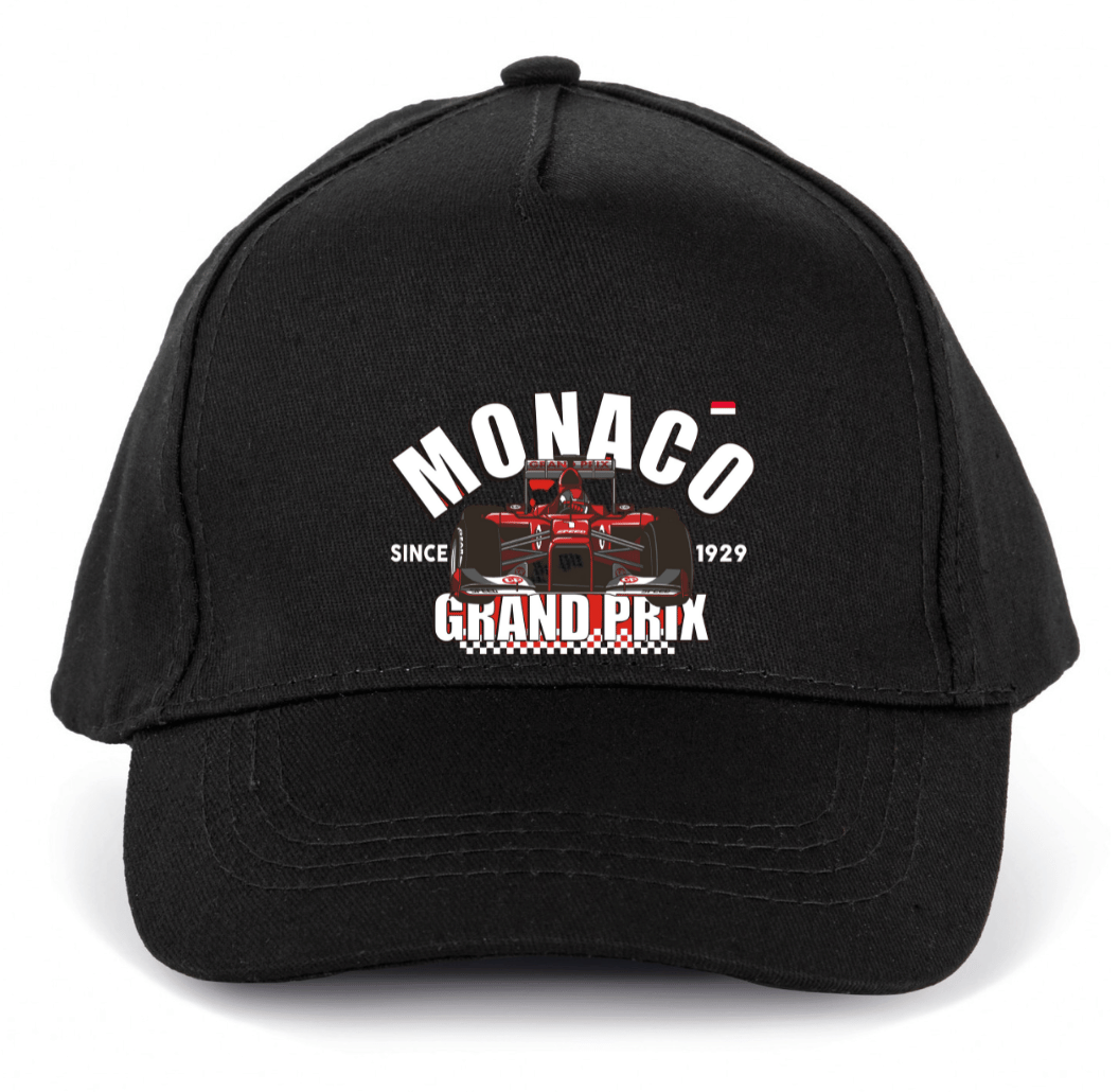 ADULT MONACO GRAND PRIX SPEED 2023 CAP BLACK