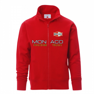 gp new monaco classic sweat zip rouge