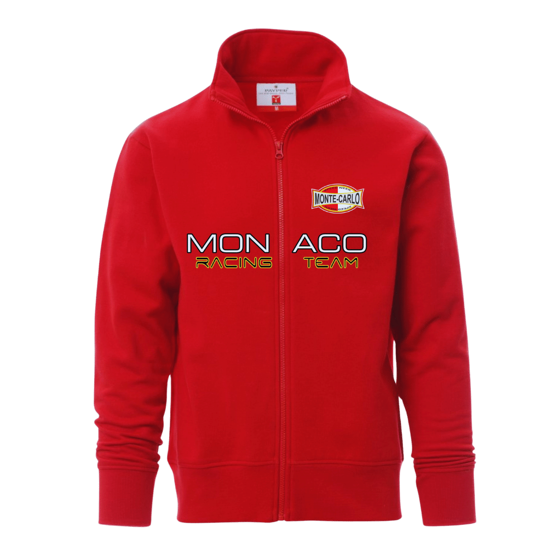 gp new monaco classic sweat zip rouge