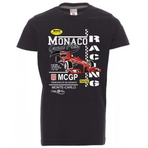 Men Tshirt Monaco GP Racing Black