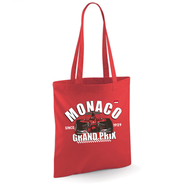 Monaco Grand-prix Speed Tote Bag Red