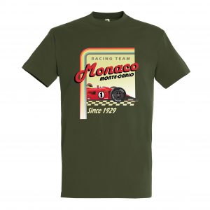 MONACO GP vintage 2024 tee shirt army