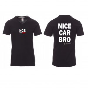 Men T-shirt Nice Car Bro Black