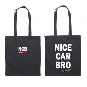 Nice Car Bro tote bag black
