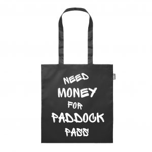 NEED MONEY FOR PADDOCK PASS sac noir