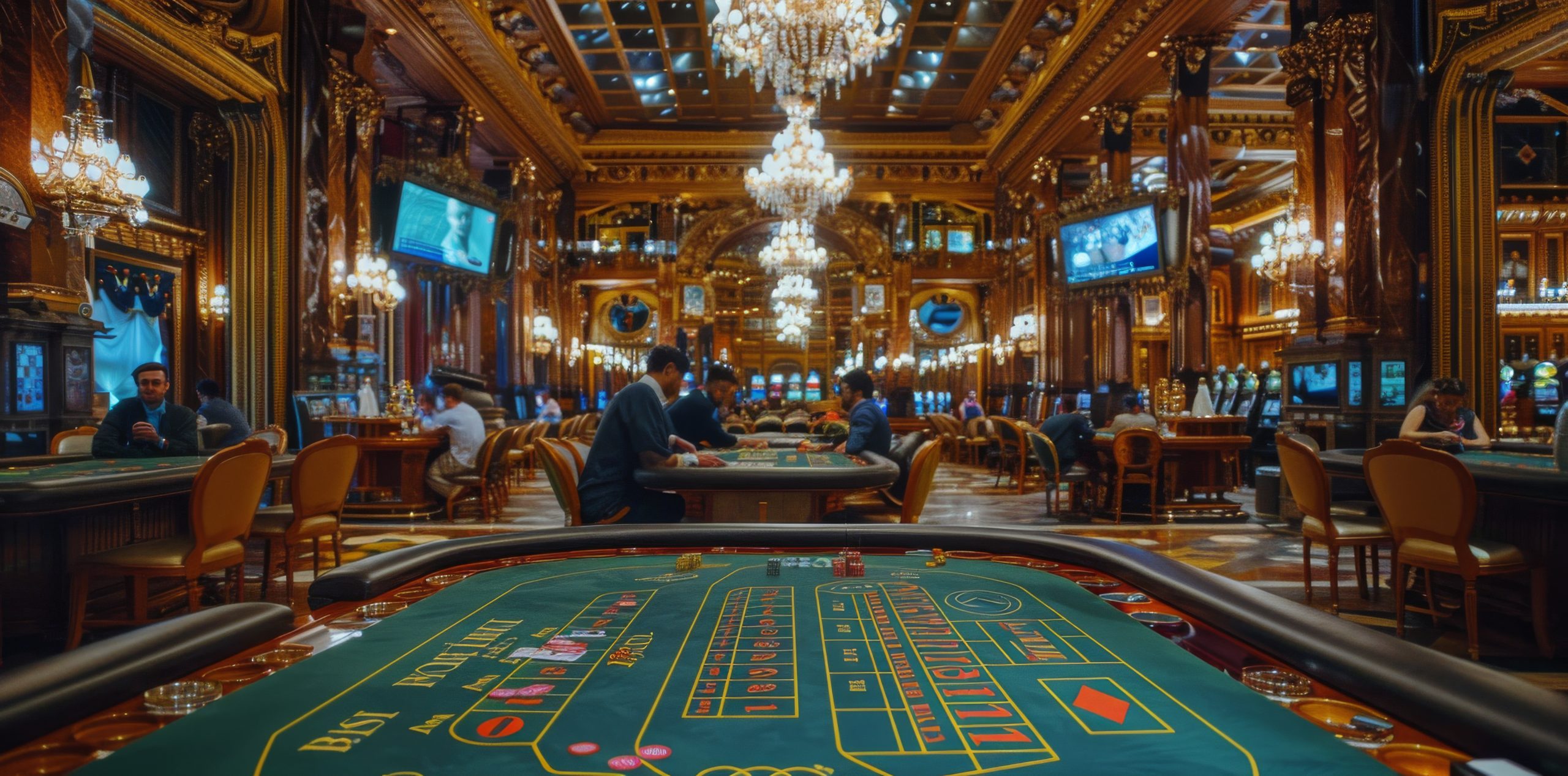 casino gambling tables